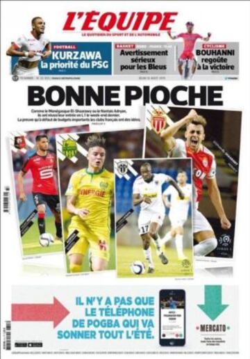 Portadas de la prensa deportiva