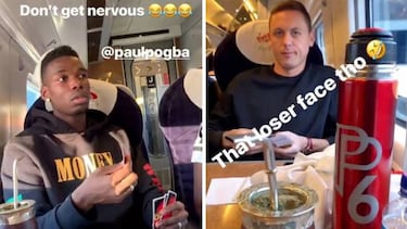 La hilarante historia de Pogba en un tren con un desconocido