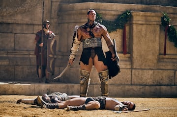 Martyn Ford particip en Gladiator II, donde interpret a un terrible gladiador, enemigo del protagonista en una pelea en el Coliseo.