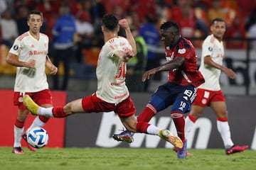 Partido entre Independiente Medellín e Inter de Porto Alegre en el Atanasio Girardot, por la primera fecha del Grupo B de la Copa Libertadores.