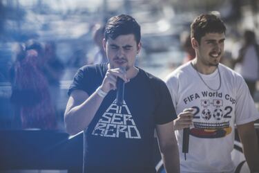 Más cultura urbana: la gente de Gallos del Norte organiza durante el finde algunos talleres que acaban con una competición el domingo, clasificatoria para la prueba nacional de máxima categoría. En su caso, en el Tinglado, al final del paseo das Avenidas. 