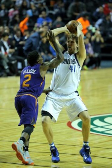 Así se vivió el Dallas Mavericks vs Phoenix Suns de la NBA en México