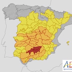 AEMET activa el aviso rojo este lunes: las zonas afectadas por la ola de calor