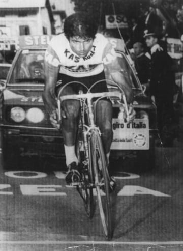 José Manuel Fuente ganó 9 etapas en el Giro de Italia siendo en 1974 el año que más etapas consiguió (fueron 5 además de la clasificación de la montaña).