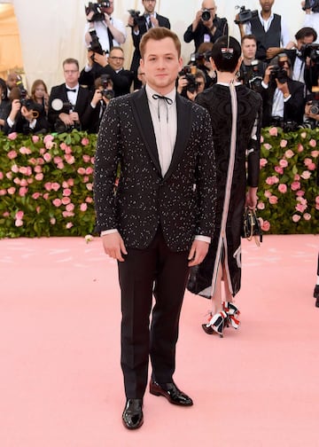 El actor Taron Egerton.