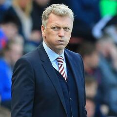 Chicharito y Moyes, nuevo DT del West Ham, se reencuentran