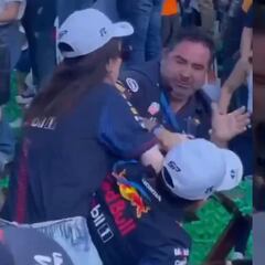 Vídeo: Pelea en el Gran Premio de México opaca el festejo de la carrera