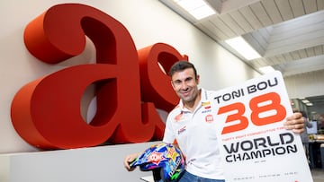 Toni Bou, en la redacción de AS.