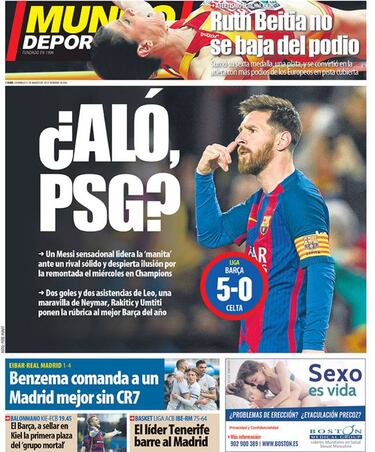 La prensa de Barcelona visualiza la remontada: “Creemos”
