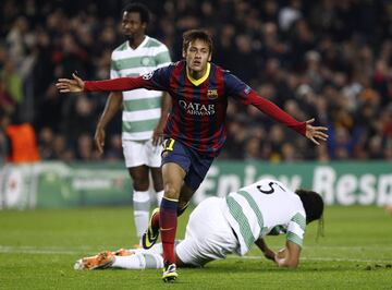 11 de diciembre 2013 | Barcelona vs Celtic (6-1) | Minuto 44, 48 y 58