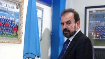 <b>A DUBAI. </b>Ángel Torres busca inversores para el Getafe.