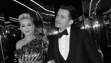 Katy Perry y Orlando Bloom.