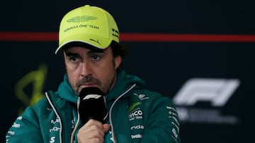 Fernando Alonso (Aston Martin). Shanghái, China. F1 2026.