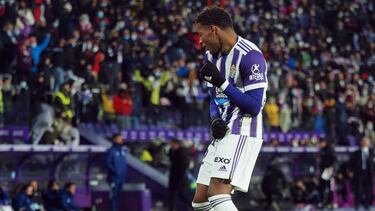 27/11/21 PARTIDO SEGUNDA DIVISION REAL VALLADOLID - CARTAGENA GOL 2-0 PLATA ALEGRIA