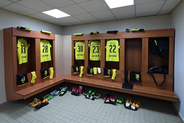 Inside the world's most stunning football changing rooms