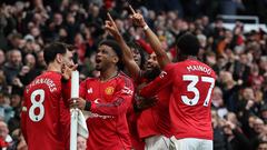 Manchester United 2- Manchester City 0: resumen, goles y resultado del partido