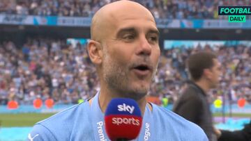 La advertencia de Pep al mundo del fútbol: "Y el año que viene tengo cinco cambios..."