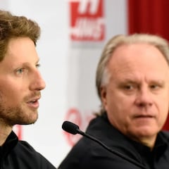 Haas no da ni un euro a Grosjean "para ver cómo se mata"