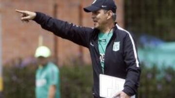 Reinaldo Rueda, técnico de Atlético Nacional.