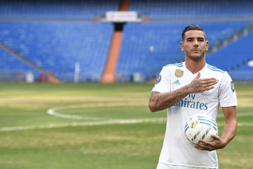 Theo Hernández's Real Madrid unveiling in pictures