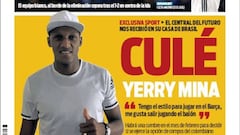 Más Messi y un poco de Yerry Mina en la prensa catalana