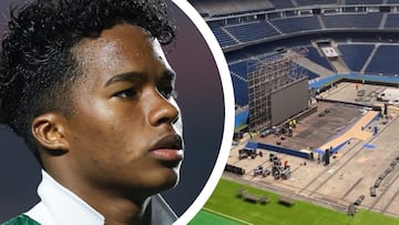 Así luce el Bernabéu a menos de 24 horas de presentar a Endrick