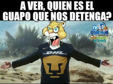 Los 14 mejores memes que también colocan a Pumas como líder