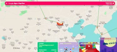 Google te dice la hora a la que Papá Noel pasará por tu casa