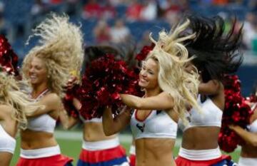 Las cheerleaders de los Houston Texans.