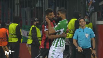 Esto no tiene cabida en el fútbol: la pelea en el Leverkusen-Betis que acabó con dos expulsados...