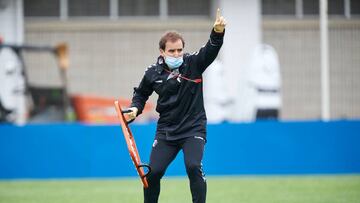 Arrasate, recuperado del Covid-19, se incorporará el miércoles a los entrenamientos