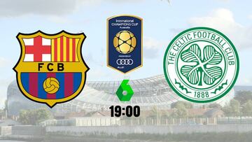 Barcelona - Celtic en vivo y en directo online, partido de la International Champions Cup, hoy 30/07/2016