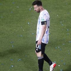 Messi, irregular en el Clásico