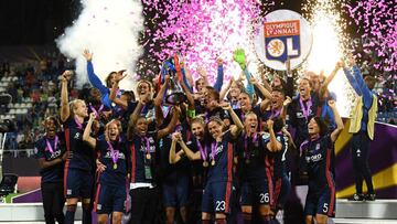 El Olympique de Lyon es el actual campeón de la Champions.