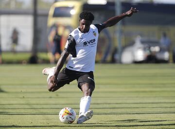 Thierry Correia durante el partido.