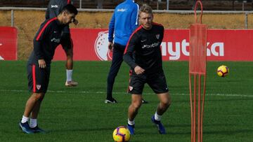 Gran noticia para el Sevilla: Kjaer regresa con el grupo