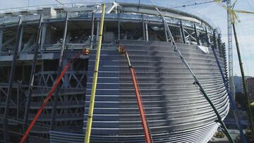 Mientras el Mundial de Qatar 2022 se desarrolla, las obras del nuevo Santiago Bernabéu no paran y avanzan a pasos agigantados. Esta vez con unas espectaculares fotografías a vista de dron.