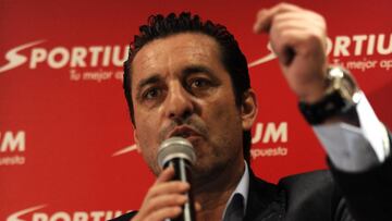 El exjugador del Atlético de Madrid, Paolo Futre.