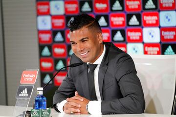 Esta mañana Carlos Henrique Casimiro se ha despedido del Real Madrid tras su marcha al Manchester United.