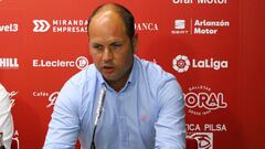 Jos&eacute; Alberto L&oacute;pez, durante una rueda de prensa.