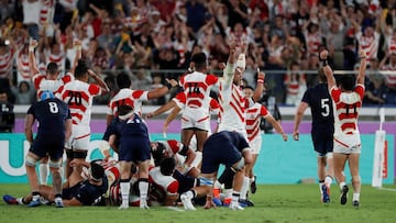 Jap¨®n hace historia meti¨¦ndose en cuartos de su Mundial