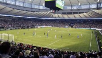 Estadio BC Place de Vancouver, donde se jugar&aacute; el 5 de julio el partido por el t&iacute;tulo. 
 