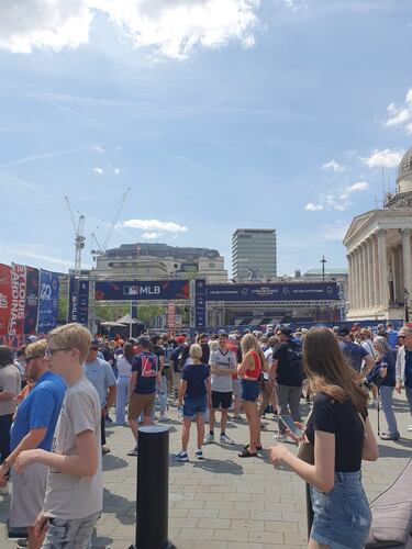 Has London caught MLB fever with Trafalgar Square takeover?