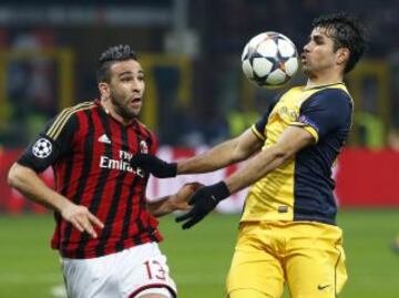 Rami con Diego Costa.