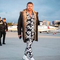 Datos curiosos de la pijama de pandas de el Canelo