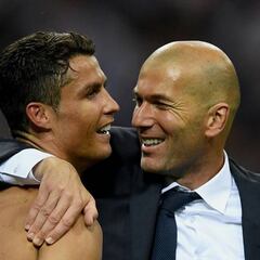Cristiano Ronaldo: "Zidane nos hizo trabajar duro y fue clave"