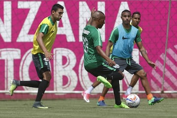 En imágenes el entrenamiento de Nacional con sus refuerzos