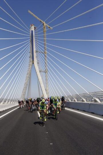 La cuarta etapa de la Vuelta en imágenes