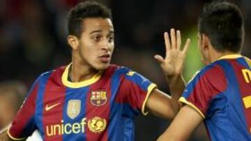 El Barcelona renueva a Thiago hasta el 2015