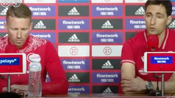 Rueda de prensa de Hernández Hernández y De Burgos Bengoetxea